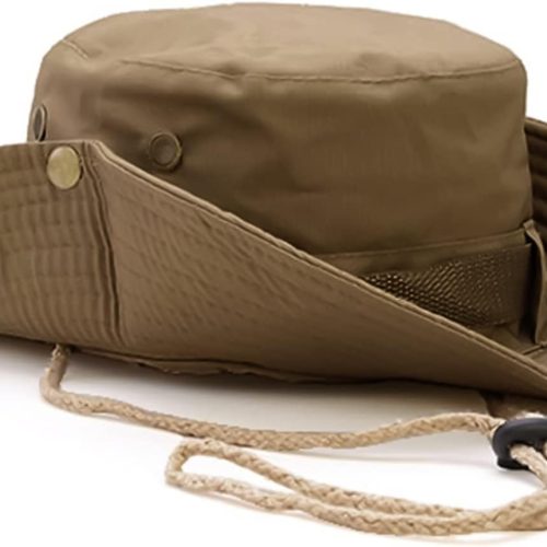 Sun Hats for Men Women, Fishing Hat UV Protection Wide Brim Bucket Hats Foldable Boonie Hat for Hiking Camping Safari