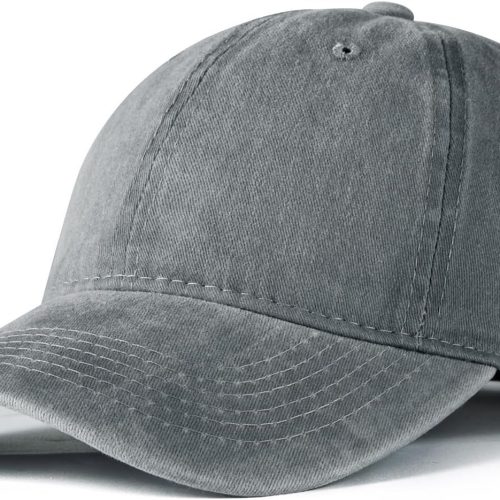 Men Women Baseball Cap-Low Profile Adjustable Washed Cotton Golf Dad Hat